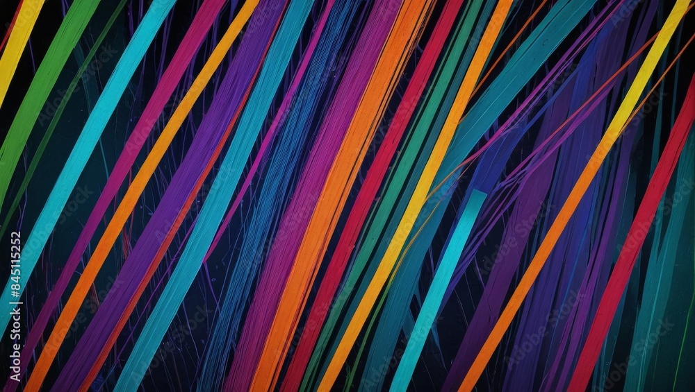Abstract Colorful Diagonal Stripes Pattern. Abstract Colorful Diagonal Stripes Pattern.