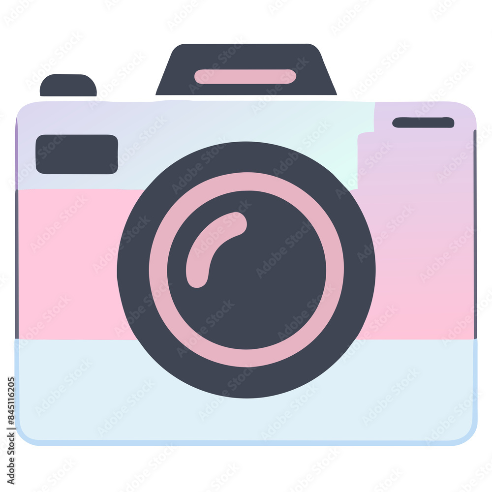 Icon design of photo camera, isolated, transparent background, travel concept, photography, snapshot sign, illustration element, gadget equipment, graphic resource, PNG Icon design of photo camera, isolated, transparent background, travel concept, photography, snapshot sign, illustration element, gadget equipment, graphic resource, PNG