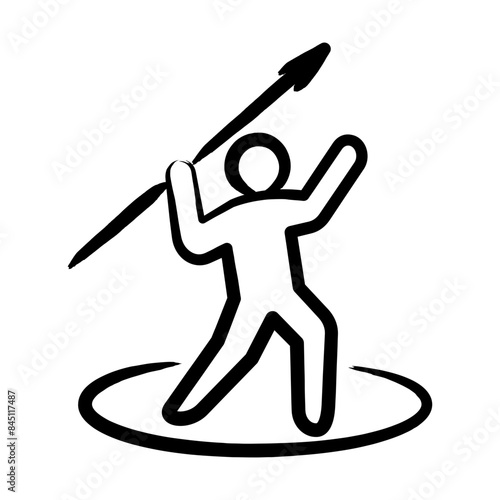 Javelin Throw Icon