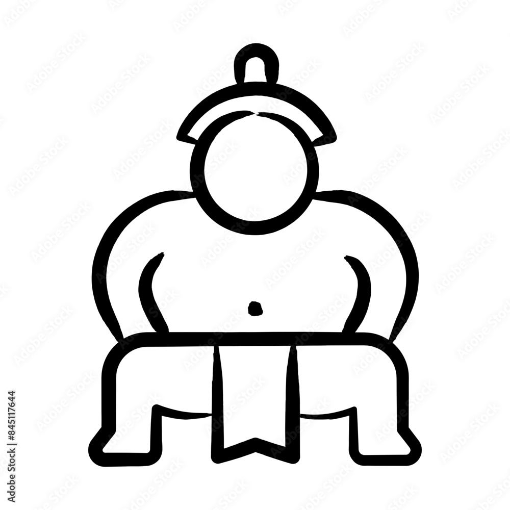 Obraz premium Sumo Icon