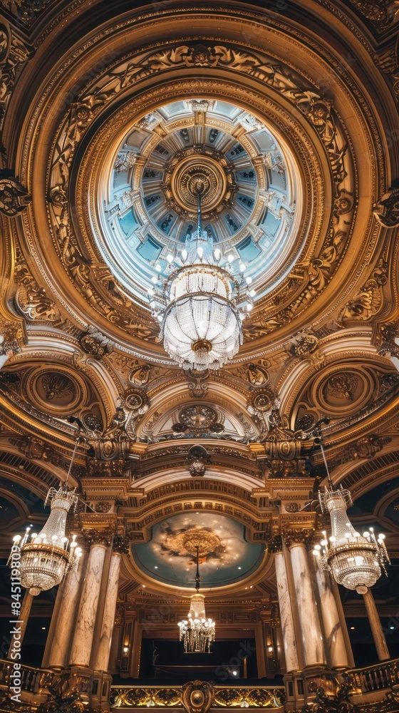 Obraz premium interior of the cathedral of saint peter