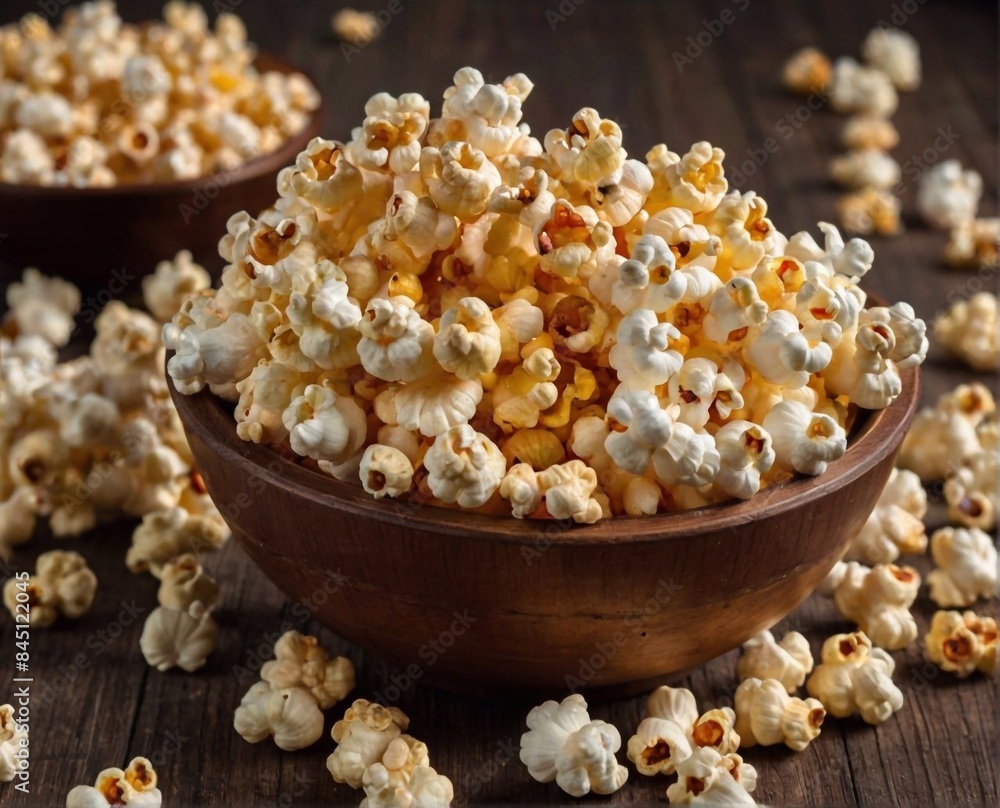 Popcorn. Traditional fast food food in cinemas. Popcorn. Traditional fast food food in cinemas.