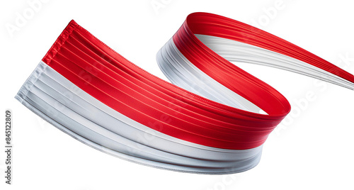 long wavy Indonesian ribbon element