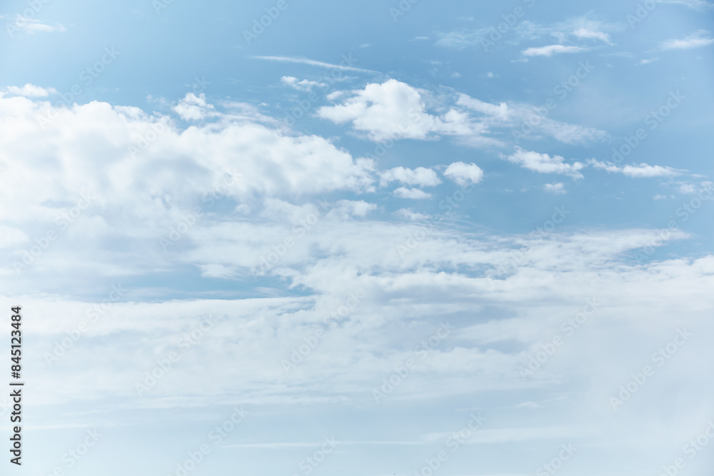 Blue sky with white cloud. Copy space. Blue sky with white cloud. Copy space.