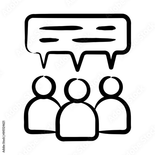 Public Opinion Icon