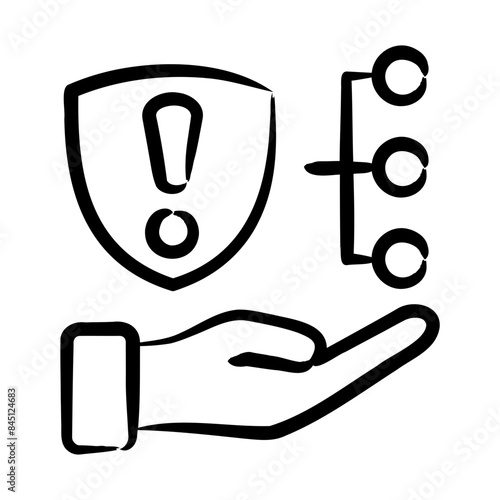 Risk Mitigation Icon
