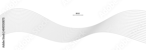 Abstract vector background with waves. EPS10