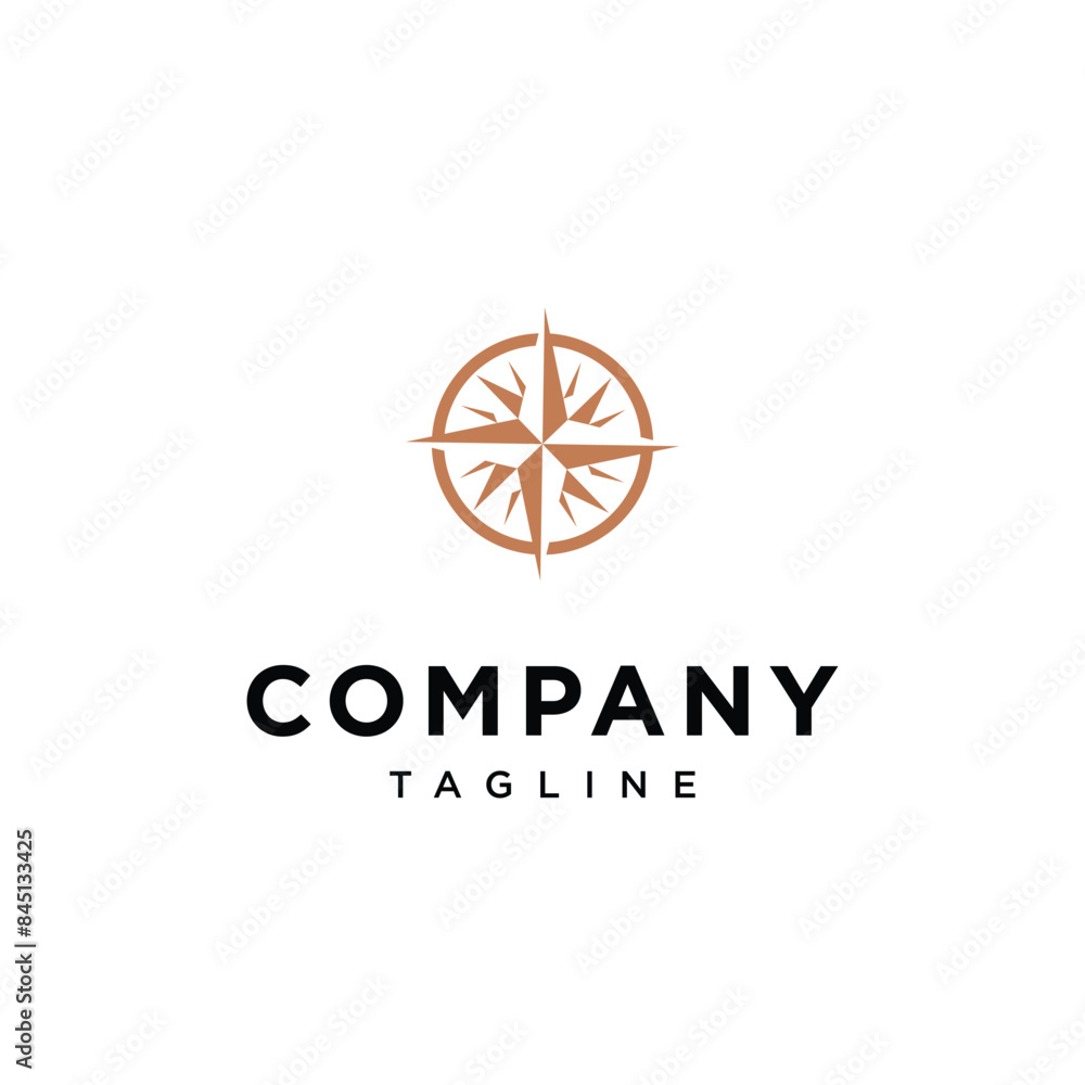 Elegant Compass logo icon vector template.eps Elegant Compass logo icon vector template.eps