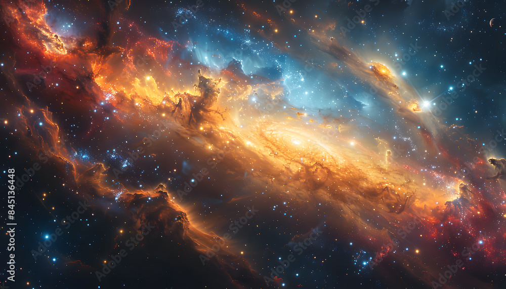 Fototapeta premium space background