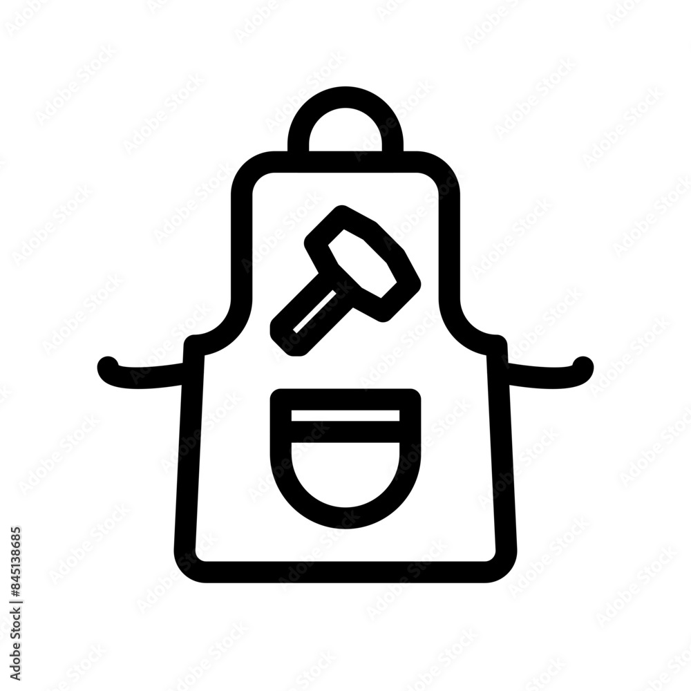 Fototapeta premium Apron icon