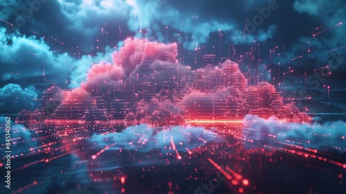 In the realm of zeros and ones, the digital clouds are the guardians of imagination, guiding us to uncharted horizons.