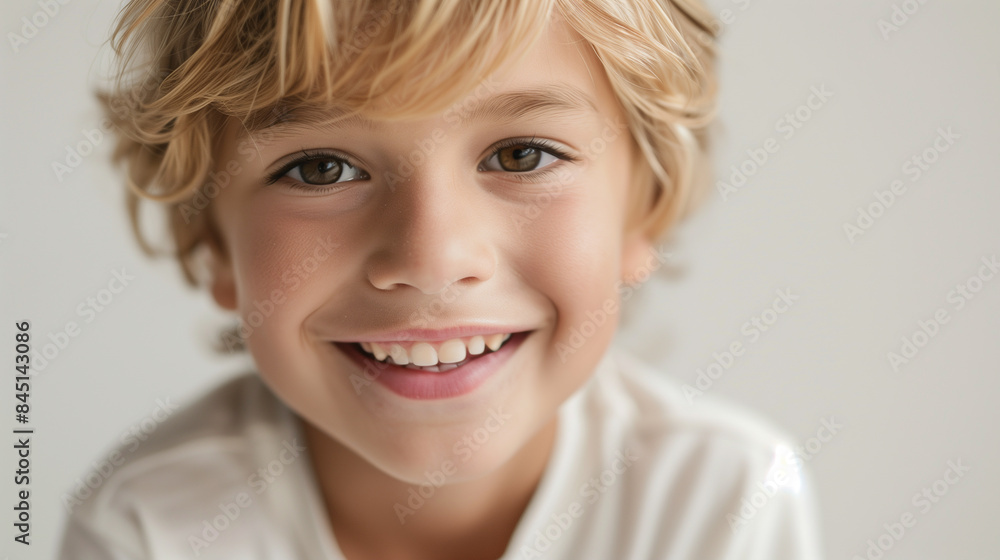 portrait of a smiling child portrait of a smiling child
