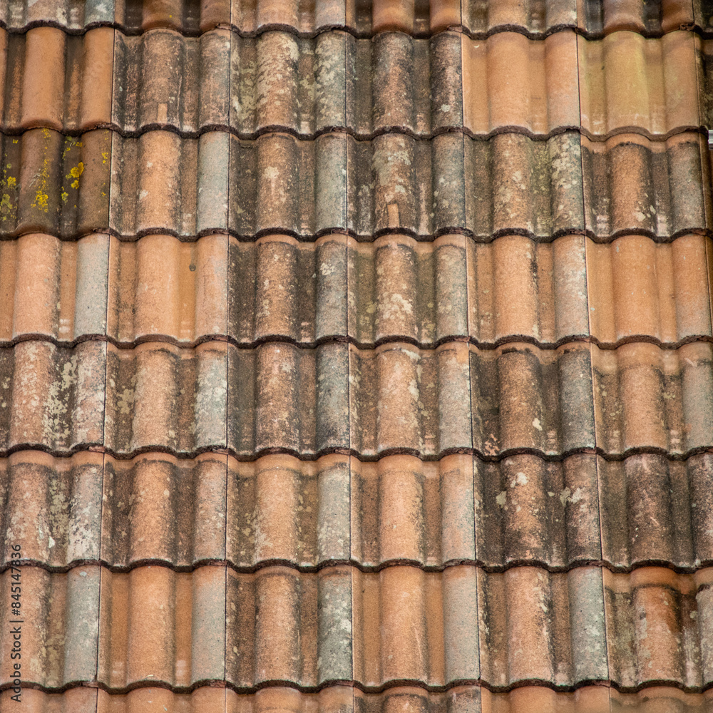 red roof tiles closeup real ceramic house protect rain background red roof tiles closeup real ceramic house protect rain background