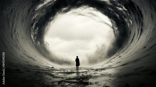 Hurricane chaos  a disastrous storm of and turmoil causing widespread havoc