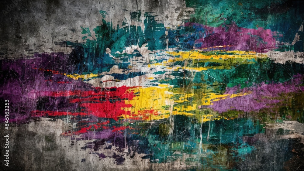 an old wall featuring abstract scribbles of a chaotic mix of colors and textures for graphic inspiration an old wall featuring abstract scribbles of a chaotic mix of colors and textures for graphic inspiration