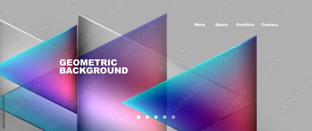 Flowing bright neon gradients geometric abstract background with triangles and lines. Fluid color pattern of color liquid gradient background for wallpaper, banner, background, card, landing page Flowing bright neon gradients geometric abstract background with triangles and lines. Fluid color pattern of color liquid gradient background for wallpaper, banner, background, card, landing page