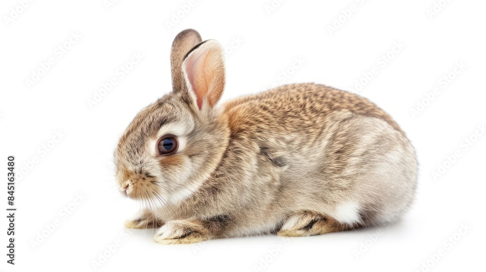 Rabbit isolated white background Rabbit isolated white background