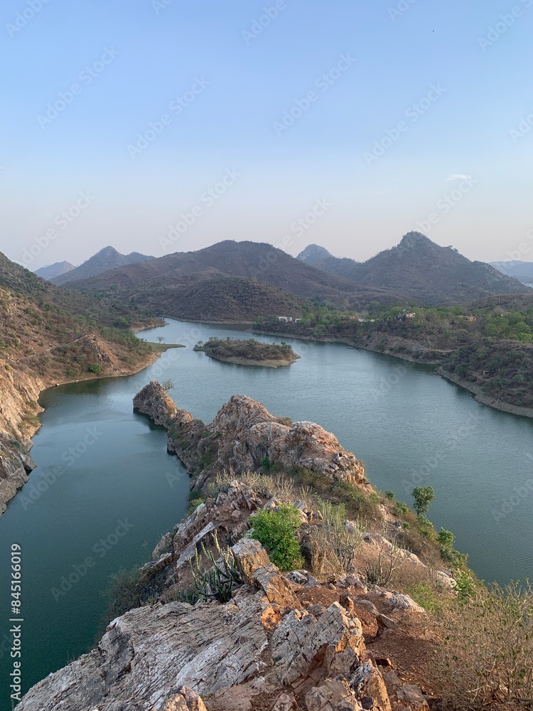 badi lake (bahubali hills) udaipur rajasthan india photo badi lake (bahubali hills) udaipur rajasthan india photo