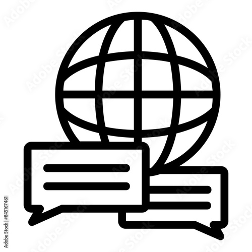 global communication icon