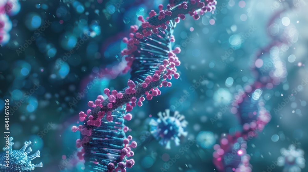 Capture the scientific breakthrough of lipid nanoparticle mRNA vaccines with an image depicting the intricate molecular structure of the vaccine. Capture the scientific breakthrough of lipid nanoparticle mRNA vaccines with an image depicting the intricate molecular structure of the vaccine.