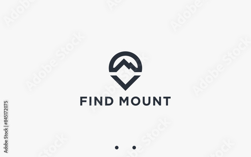 location with mountain logo design vector silhouette illustration Free Download location with mountain logo design vector silhouette illustration - GFXLoad