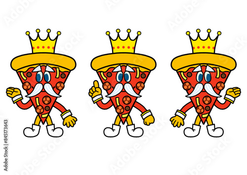 Pizza king ピザキング　マスコットキャラクター