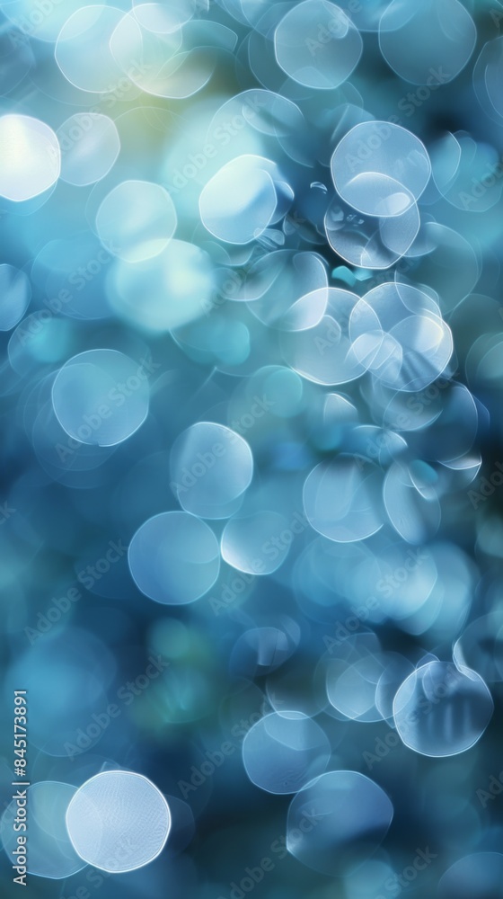 The image is a blue background with many small circles. The circles are of different sizes and are scattered throughout the image. Scene is calm and serene, with the blue background The image is a blue background with many small circles. The circles are of different sizes and are scattered throughout the image. Scene is calm and serene, with the blue background