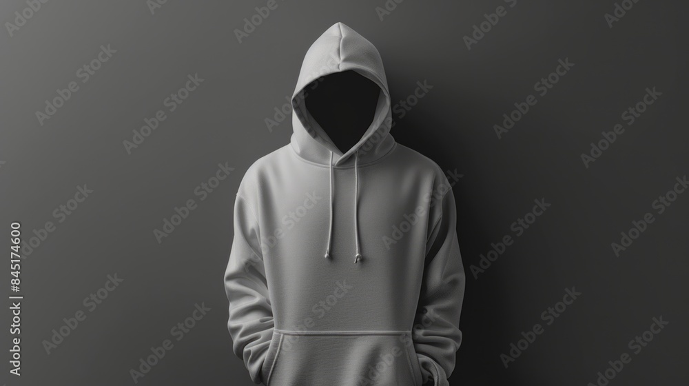 white hoodie jacket with a dark background, suitable for mockup design needs white hoodie jacket with a dark background, suitable for mockup design needs