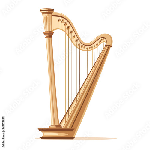 harp illustrations illustration isolated on white background