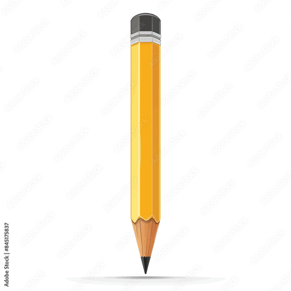 Pencil illustration isolated on white background Pencil illustration isolated on white background