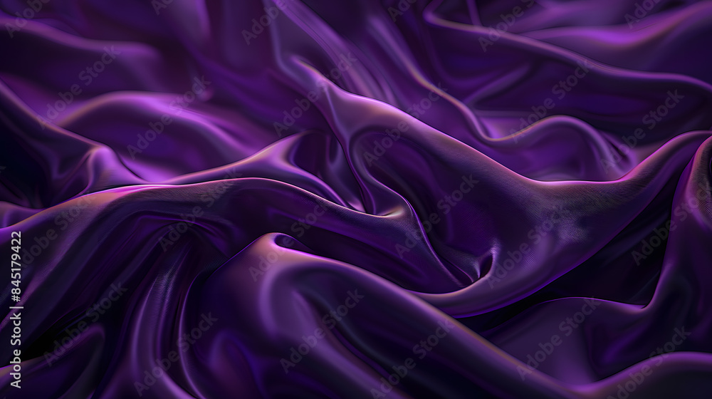 A purple fabric with a wave pattern A purple fabric with a wave pattern
