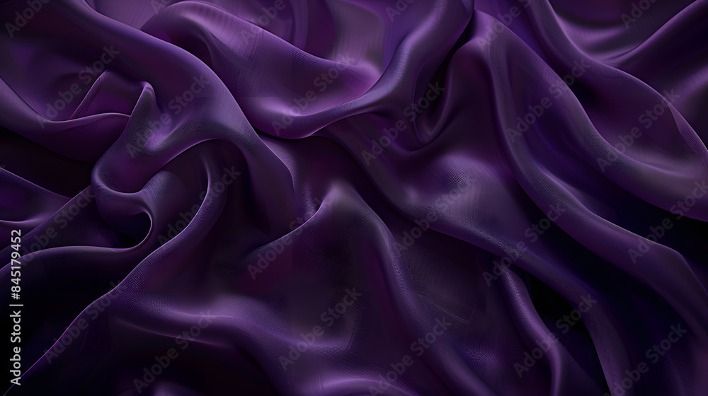 A purple fabric with a wave pattern A purple fabric with a wave pattern