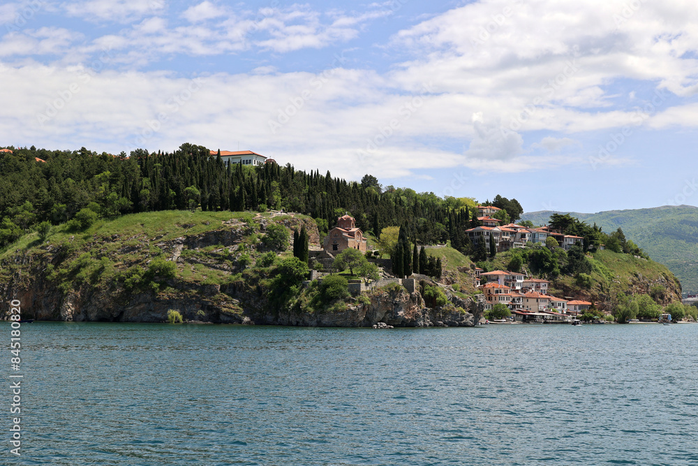 Church of St. John at Kaneo, Lake Ohrid, North Macedonia Church of St. John at Kaneo, Lake Ohrid, North Macedonia