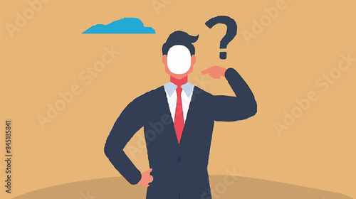 Regret on business mistake, frustration or depressed, stupidity or foolish losing all money, stressed and anxiety on failure concept