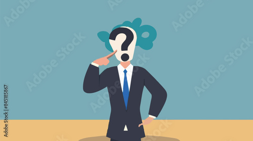 Regret on business mistake, frustration or depressed, stupidity or foolish losing all money, stressed and anxiety on failure concept