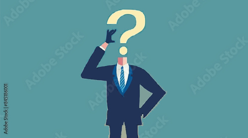 Regret on business mistake, frustration or depressed, stupidity or foolish losing all money, stressed and anxiety on failure concept
