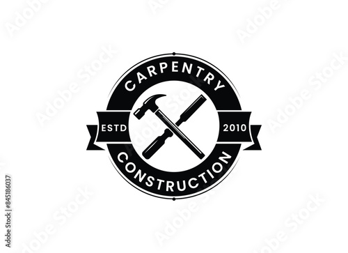 Craftsman Carpentry Logo design