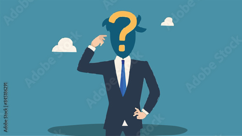 Regret on business mistake, frustration or depressed, stupidity or foolish losing all money, stressed and anxiety on failure concept