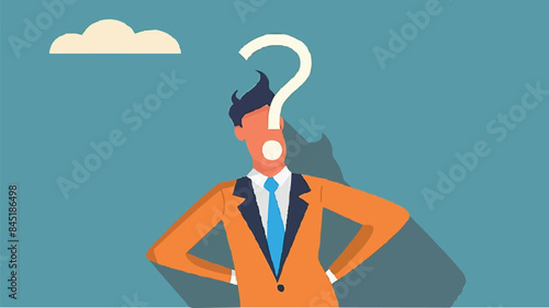 Regret on business mistake, frustration or depressed, stupidity or foolish losing all money, stressed and anxiety on failure concept