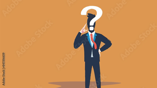 Regret on business mistake, frustration or depressed, stupidity or foolish losing all money, stressed and anxiety on failure concept
