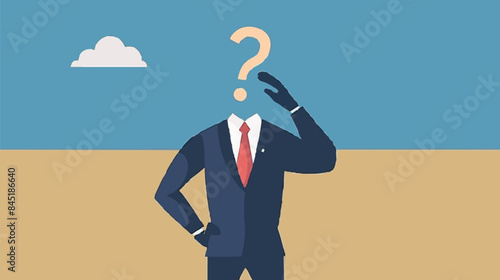 Regret on business mistake, frustration or depressed, stupidity or foolish losing all money, stressed and anxiety on failure concept