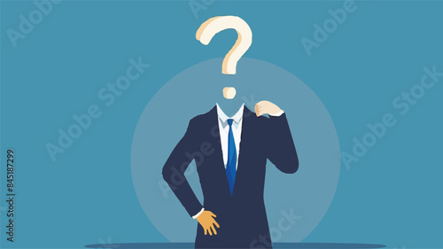 Regret on business mistake, frustration or depressed, stupidity or foolish losing all money, stressed and anxiety on failure concept
