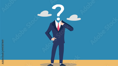Regret on business mistake, frustration or depressed, stupidity or foolish losing all money, stressed and anxiety on failure concept