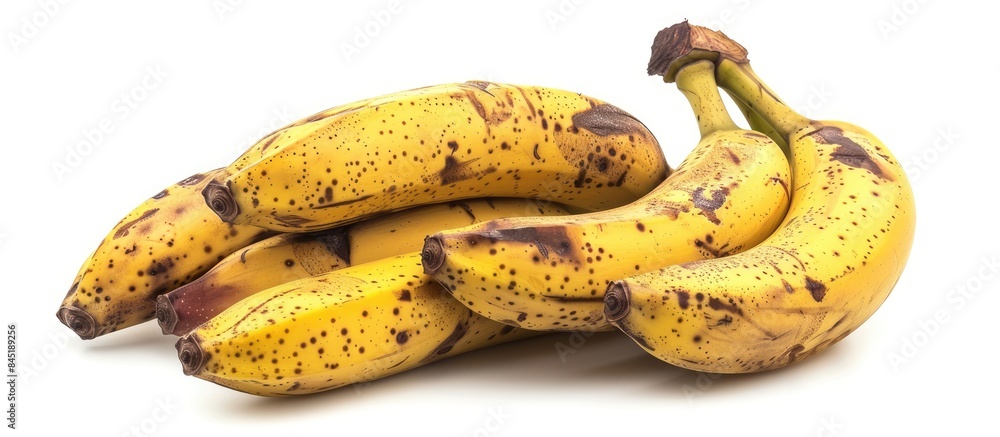 Isolated bunch of bananas Isolated bunch of bananas