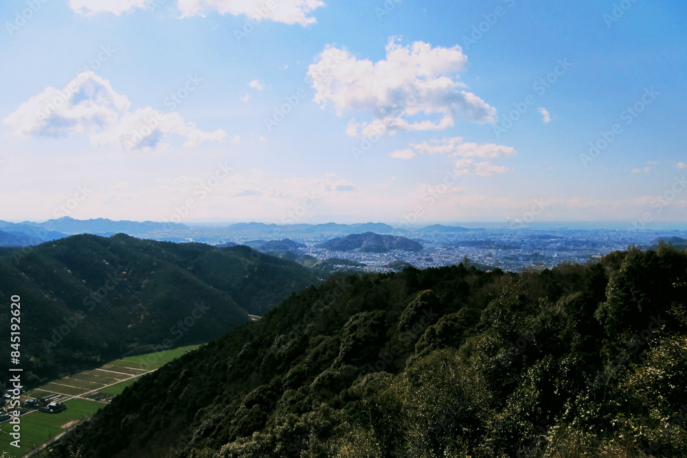 Fototapeta premium 書写山円教寺からの景色／日本兵庫県