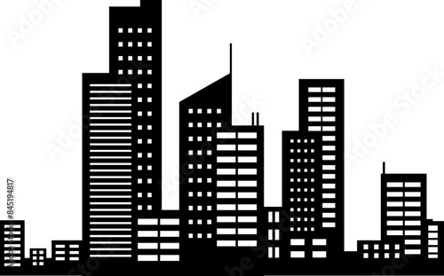 City Silhouette Illustration