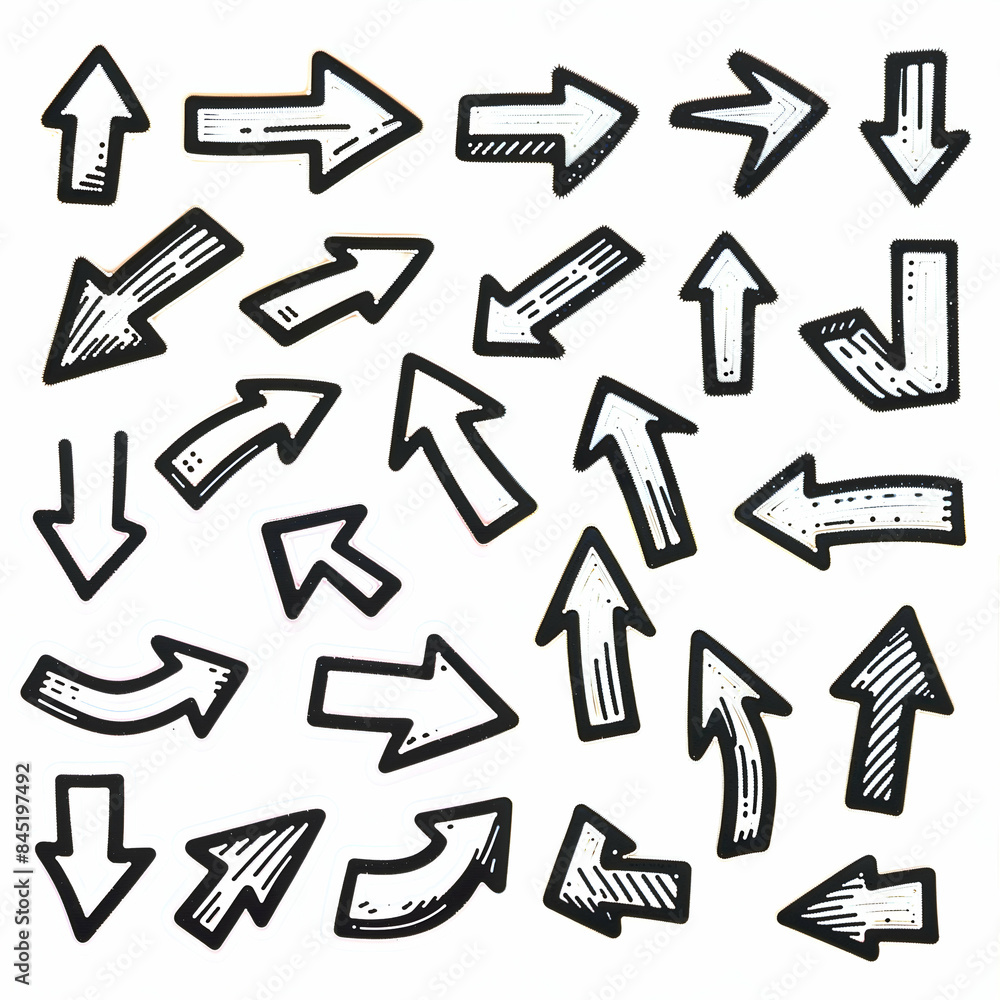 set of arrow icons set of arrow icons