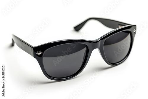 Stylish black sunglasses with UV protection