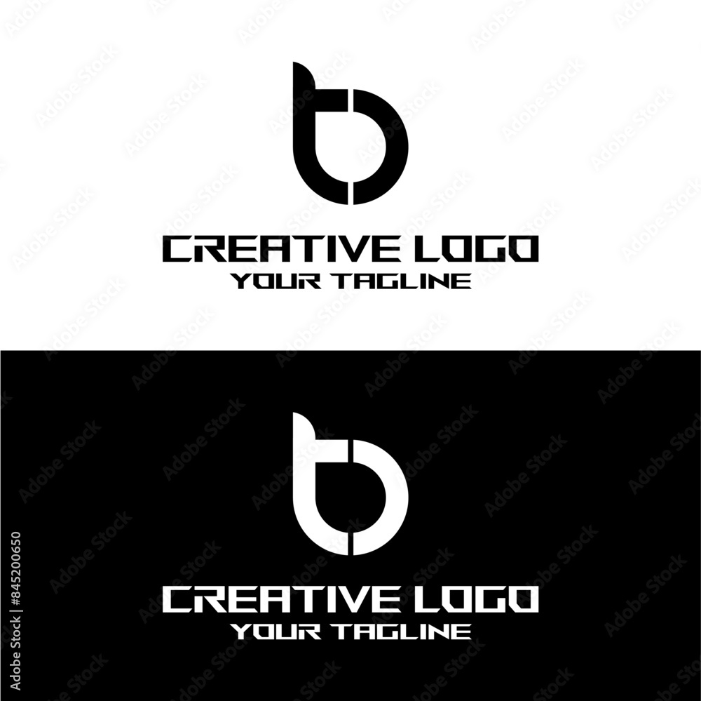 creative letter logo bu desain vektors creative letter logo bu desain vektors