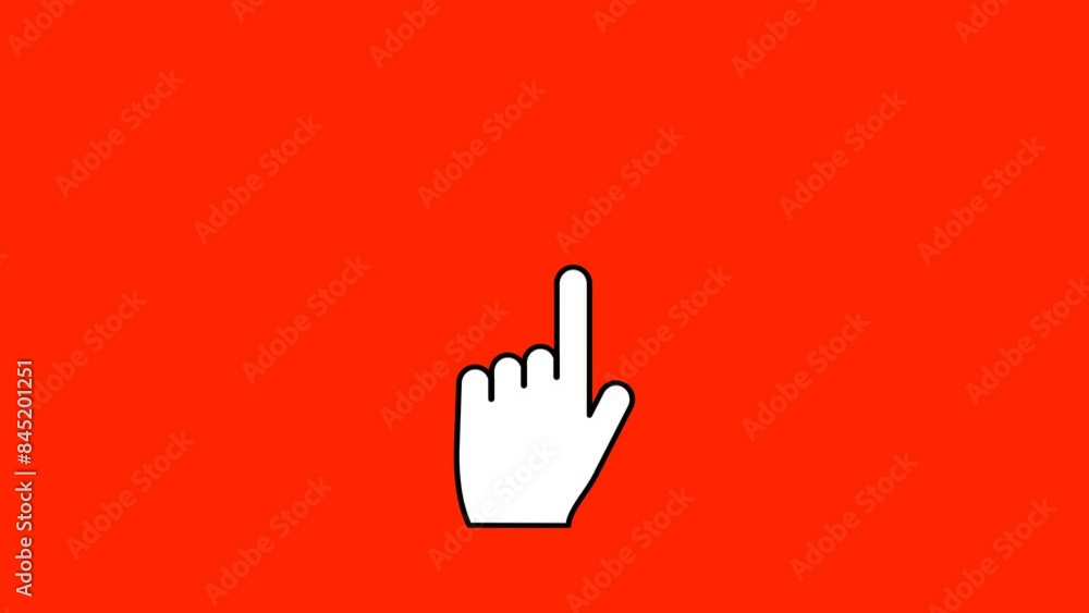 Animated illustration of a cartoon hand moving upwards while pointing at something Animated illustration of a cartoon hand moving upwards while pointing at something